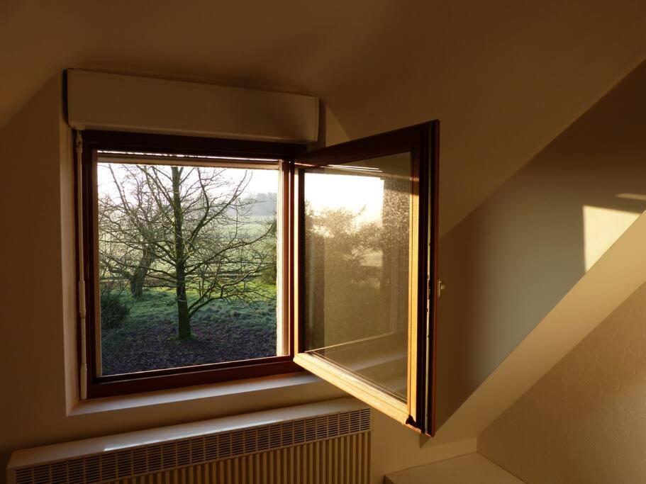 Studio Dans Une Chaumiere De Caractere Baud Exterior foto